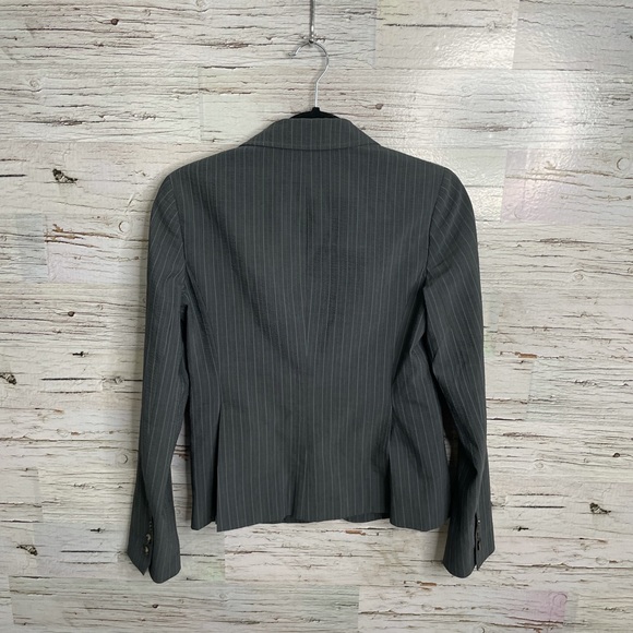 Theory textured wool pinstripe Jovanna TS blazer - Picture 12 of 12